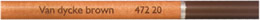 Cretacolor Pastel Pencils 472-20 Van Dyck Brown
