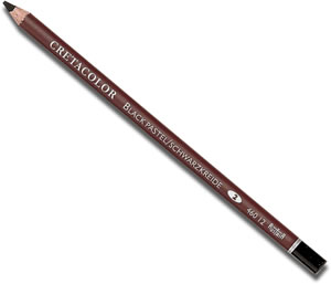 Cretacolor Black Pastel Pencil 460 12 - singles