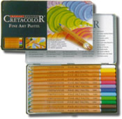 Cretacolor Pastel Pencils Tin of 12