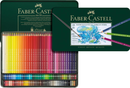 Faber Castell Albrecht Durer Watercolour Pencils Tin of 120