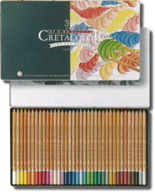 Cretacolor Pastel Pencils Tin of 36