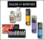 Daler Rowney Charcoals, Pastels & Mediums