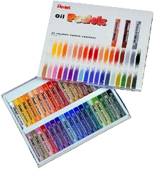 Pentel Oil pastels Box of 36
