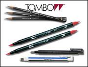 Tombow Artists Pencils & Brush Pens