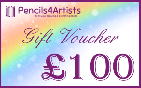 Pencils4artists £100 Gift Voucher