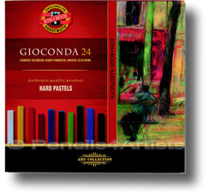 Koh I Noor Gioconda Hard Pastels Box 24