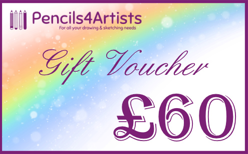 Pencils4artists £60 Gift Voucher