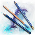 Pencils4artists Colour Compare Set of 12 Blues