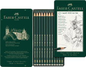 Faber Castell 9000 Graphite Pencils - Art Set (Tin of 12)