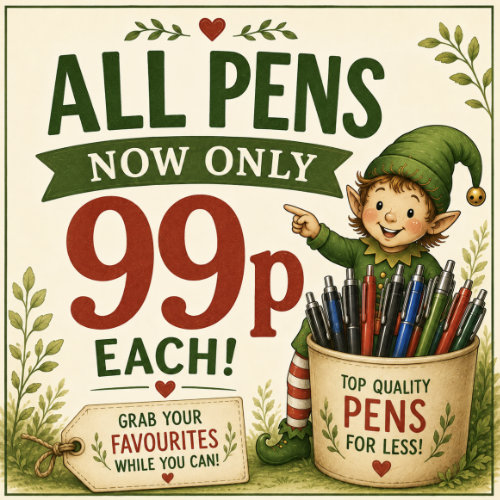 Only 99p For All Pens - Up To 83% Off RRP