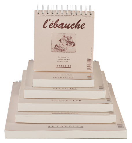 Sennelier L'Ebauche Drawing Spiral 16 x 16