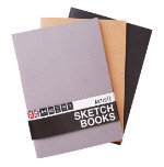 Artiste A4 Sketchbooks - 3pk