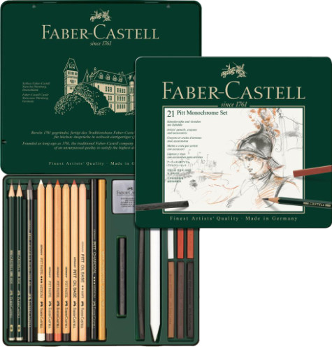 Faber Castell PITT Monochrome Graphite Set