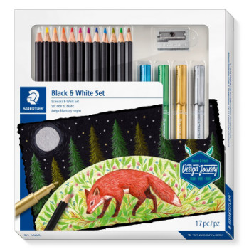 Staedtler Black and White set