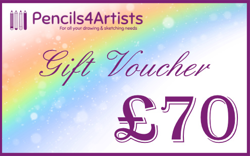 Pencils4artists £70 Gift Voucher