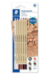 Staedtler Mars Lumograph Pastel Pencils Pack of 6 100P-SBK6