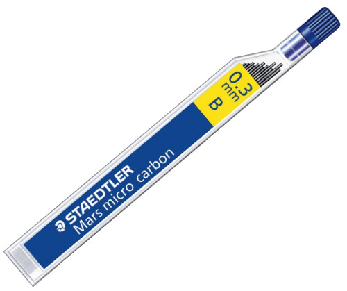 Staedtler Mars Micro Leads 0.3mm Tube 12 leads