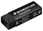 Staedtler Rasoplast Latex Free Eraser Black - Large 526 B20-9