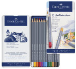 Faber Castell Goldfaber Aqua Watercolour Pencil - Tin of 12