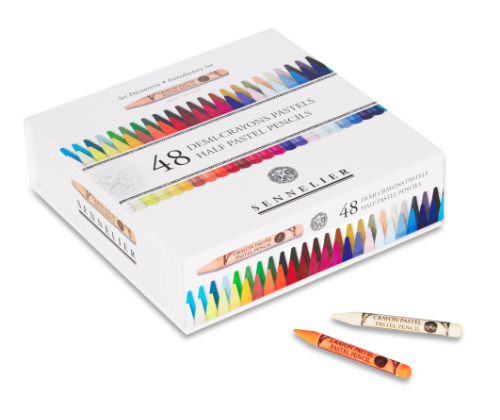 Sennelier Half Pastel Pencils 48 assorted