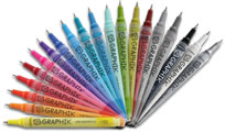 Derwent Graphik Line Painter Pens