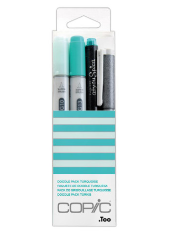Copic Doodle Pack - Turquoise