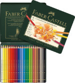 Faber Castell Polychromos Colour Pencils Tin 24