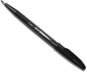 Pentel SES15C Brush Sign Pen