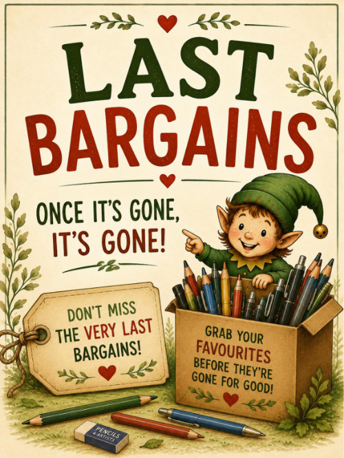 LAST CHANCE TO GRAB A BARGAIN