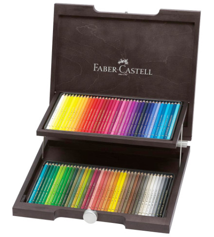 Faber Castell Polychromos Colour Pencils Wooden box of 72