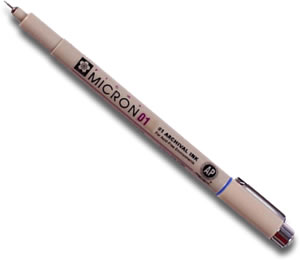 Sakura Pigma Micron Pens Brush Nib