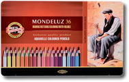 Koh I Noor Mondeluz Watercolour Pencil - Tin of 36