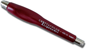 Cretacolor Ergonomic Plastic Lead Holder with Sharpener for 5.6mm leads 430 15