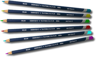 Derwent Watercolour Pencils - single pencils