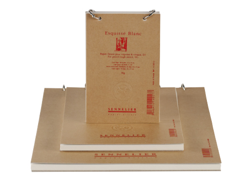 Sennelier Esquisse Blanc Sketch Pads Large 24x32cm