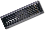 Tombow Mono 100 Graphite Pencils - Box 12 mixed grades