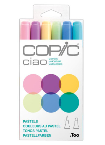 Copic Ciao Pastels set of 6