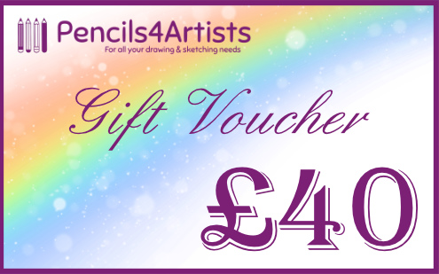 Pencils4artists £40 Gift Voucher