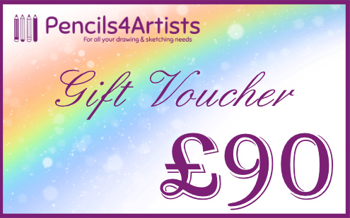 Pencils4artists £90 Gift Voucher