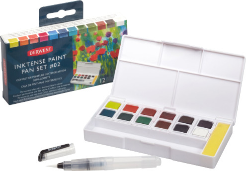 thumbnail image 2 of Derwent A2 Watercolour Paper Pad, 12 Sheets, Acid-Free Paper, Ideal For... 2 of 14