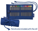 Faber Castell Goldfaber Colour Pencil Roll & Pencils