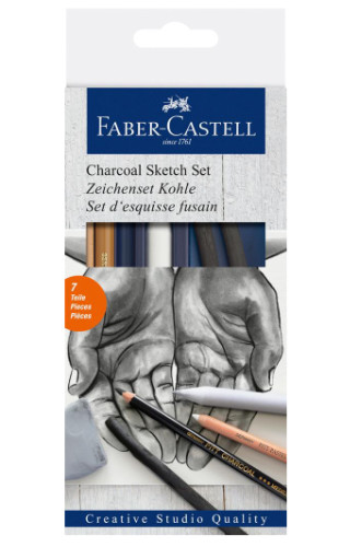 Faber Castell Creative Studio  Charcoal Sketch Set
